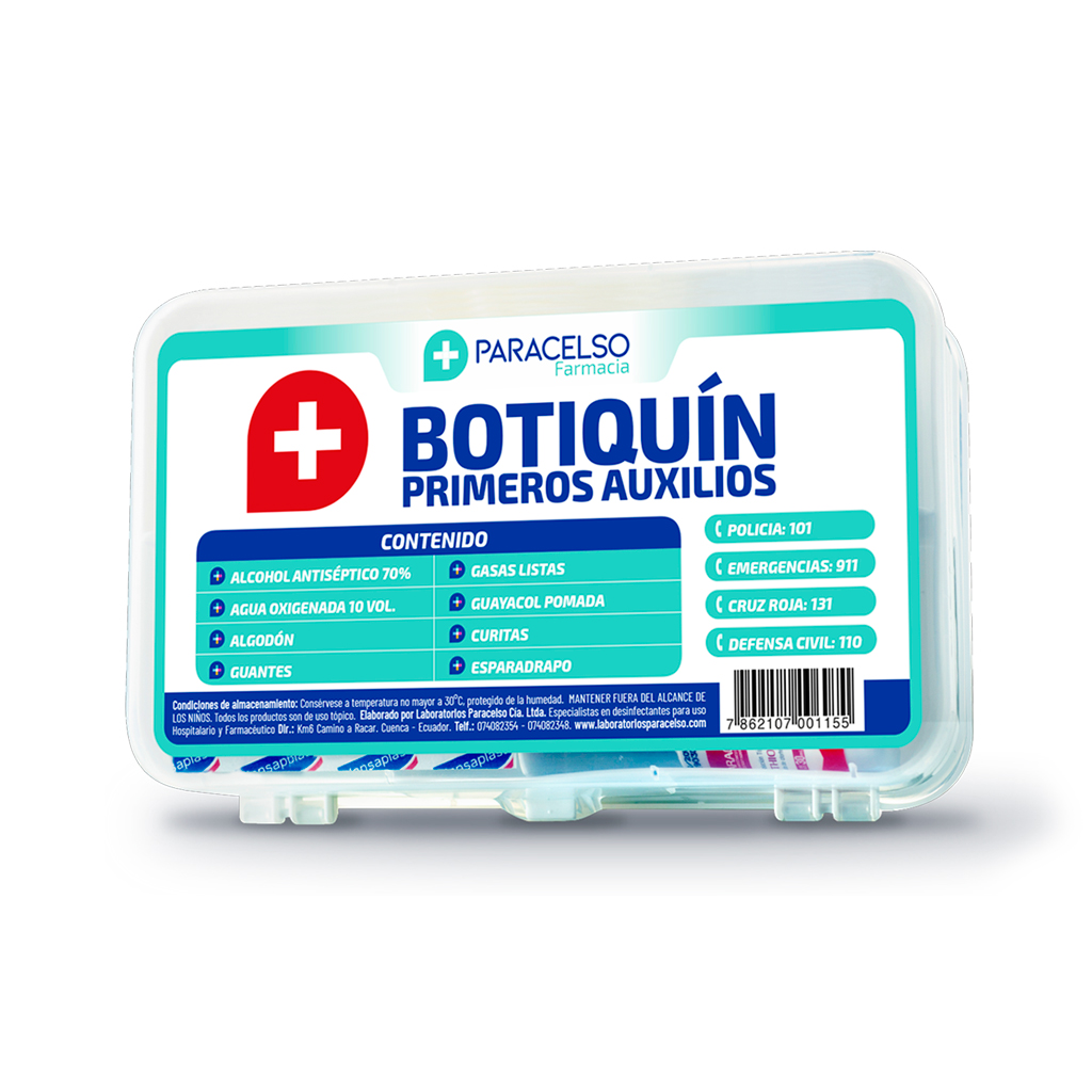Botiquín Primeros Auxilios - Grande